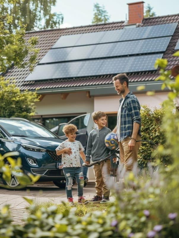 Préparation d'une maison au photovoltaique